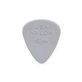 Dunlop 44-R-60 0.60 mm. plectra, nylon, lichtgrijs, 72-pack