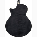 Ibanez AE170 TBK elektrisch akoestische westerngitaar Transparent Black