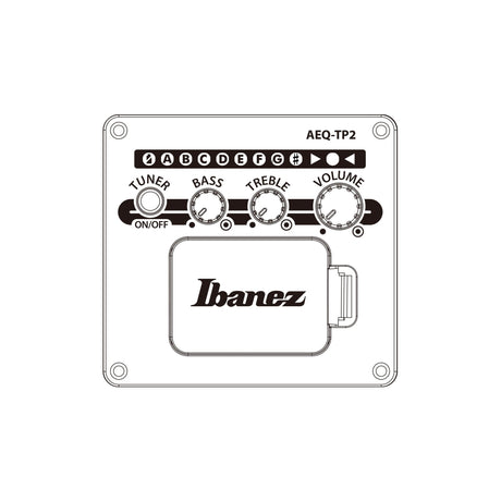 Ibanez AE170 TBK elektrisch akoestische westerngitaar Transparent Black