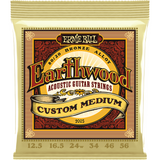 Ernie Ball 2005 Earthwood Akoestische Gitaar Snaren Custom Medium 012.5–056 80/20 Bronze