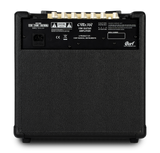 SX LG2ASHNA Lapsteel Gitaar Set met Cort CM15RBK 15W Versterker 8 inch Reverb Zwart