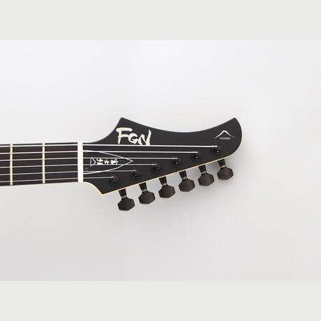 FGN J-Standard Mythic elektrische gitaar Open Pore Black Fishman Fluence
