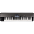 KORG KROME EX 88 Synthesizer – 88 gewogen toetsen, uitgebreide EDM-soundset, USB, grijs-metallic