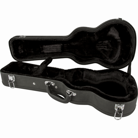 LANIKAI LKHWC-B Koffer, voor baritonukelele, zwart, gestikt logo