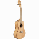 LANIKAI LKUFM-C Concertukelele, Flame Maple-serie, tas