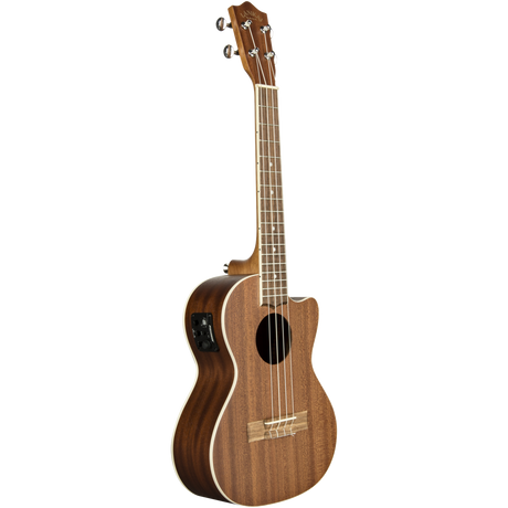LANIKAI LKUMA-CET Tenorukelele, Mahonie, MA-CET, Voorversterker, Tas