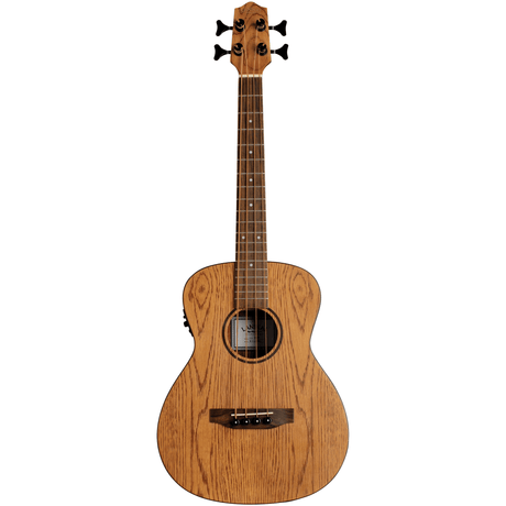 LANIKAI LKUOAEBU Basukelele, Oak Series, Voorversterker, Tas
