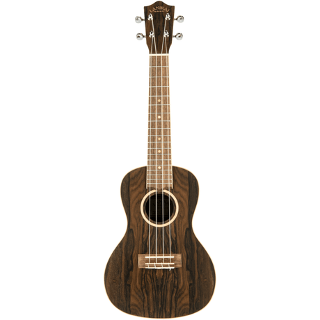 LANIKAI LKUZR-C Concertukelele Ziricote 378 mm met Graph Tech NuBone XB en Tas
