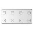 LAVA LiveDrum Pedaal, draadloze voetschakelaar voor HILAVA gitaren, 100+ ritmes, zilver, inclusief soft bag
