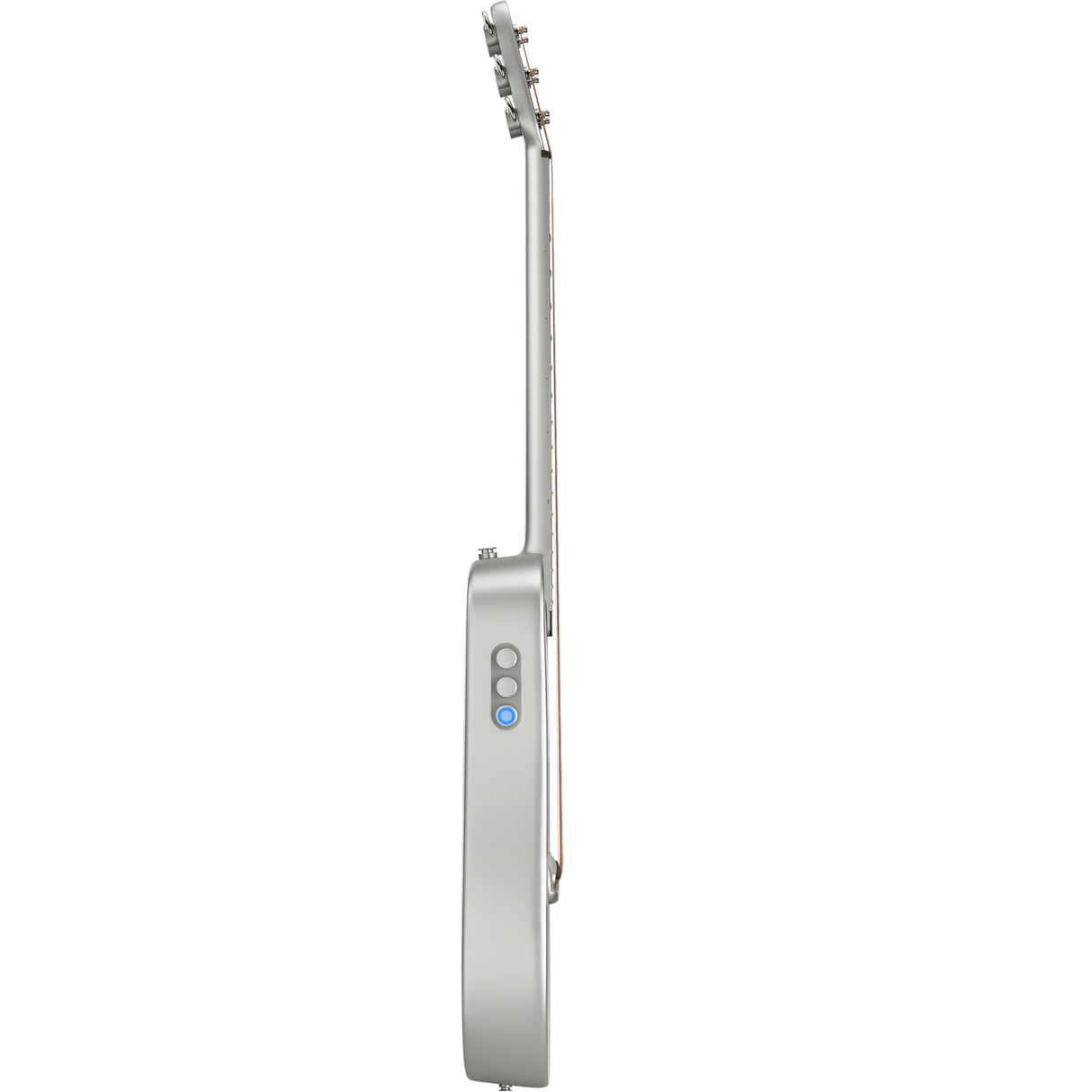 LAVA ME Air Carbon Silver – Smart Gitaar met Airsonic Carbon Fiber & FreeBoost™ Technologie