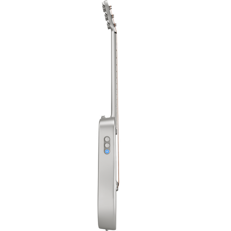 LAVA ME Air Carbon Silver – Smart Gitaar met Airsonic Carbon Fiber & FreeBoost™ Technologie