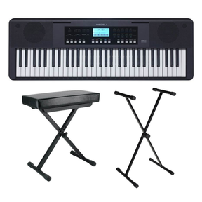 Medeli MK61 Nebula Series 61 toetsen, aanslaggevoelig, 450 klanken, incl. standaard en kruk