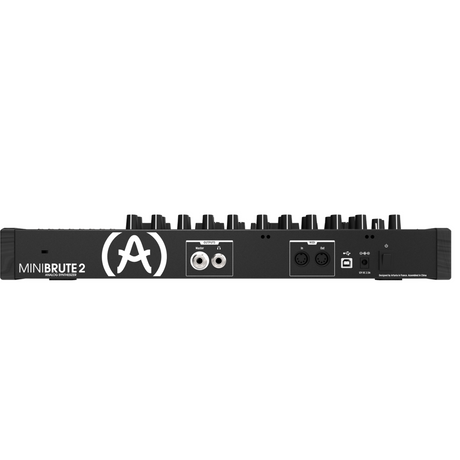Arturia MiniBrute 2S Noir – analoge synthesizer 16 pads, sequencer en 48 CV-aansluitingen