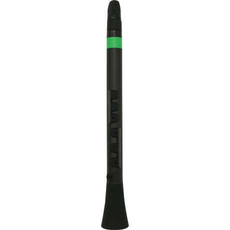 NUVO DooD 2.0 zwart-groen blokfluit in C met kleppen en kunststof riet