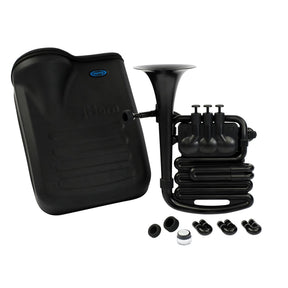 NUVO jHorn zwart kinder blaasinstrument in Bb met draaiventielen black edition