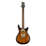 PRS SE Custom 24 Black Gold Burst Electric Guitar with Flame Maple Top including Gig Bag