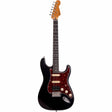 Patina PS-4 BK S-style Elektrische Gitaar HSS Alnico V Nitro Paulownia Body Roasted Maple Hals Zwart