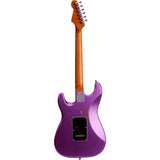 Patina PS-6 PP R S-style Elektrische Gitaar SSS Alnico V Nitro Relic Paulownia Body Roasted Maple Hals Paars