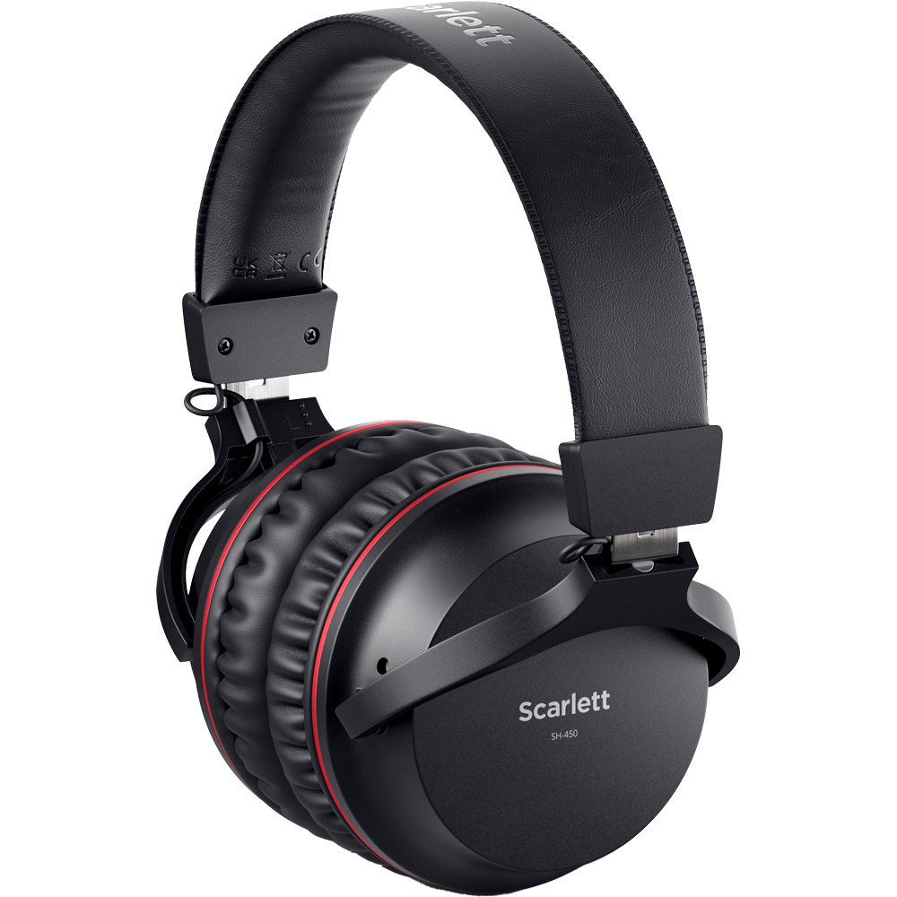 Focusrite Scarlett Solo Studio 4th Gen – Opnamebundel met Audio Interface, Microfoon en Studiohoofdtelefoon