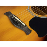 Richwood RA-12-SB sunburst akoestische auditorium western gitaar