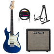 Sire S1 S-Style Dark Navy + NUX Mighty-8 MK2 Versterker