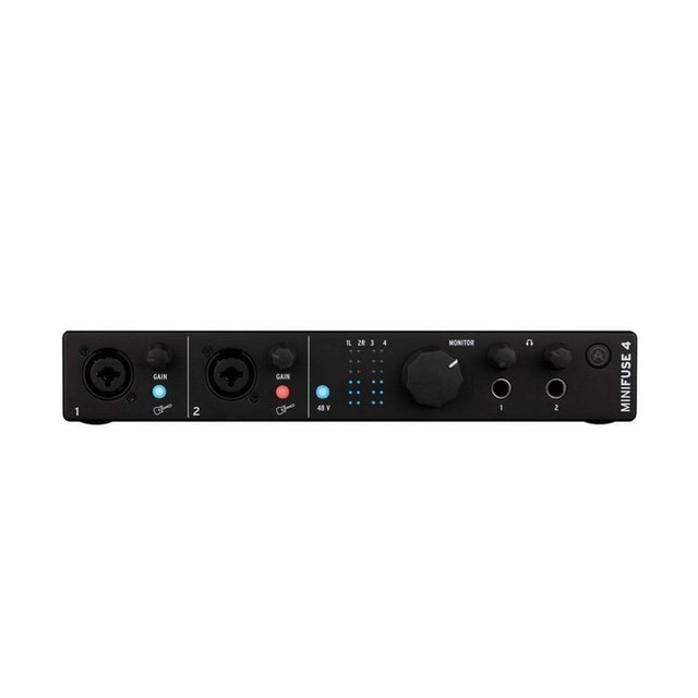 Arturia MiniFuse 4 Black 2-in/4-uit USB-C Audio Interface