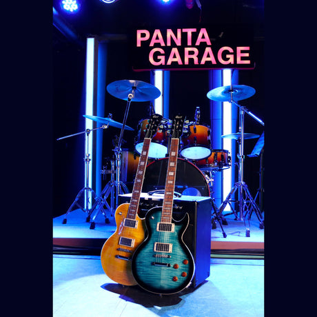 Cort CR250 VB2 Elektrische Gitaar Single Cut Mahonie met Flame Maple Top Vintage Burst