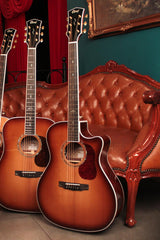 Cort Gold-A8 – Massief Pau Ferro, Torrefied Sitka & Fishman Flex Blend – Light Burst
