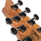 Cort KX307 Multi Scale OPM 7-Snarige Elektrische Gitaar Mahonie Roasted Maple Open Pore Mahogany