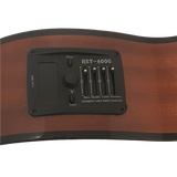 Gomez 002CE naturel Semi akoestische klassieke gitaar