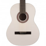 Gomez 036 3/4 witte klassieke akoestische gitaar