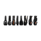 MONO Classic Dual Acoustic Electric Guitar Case Black gigbag voor elektrische en akoestische gitaar met Headlock systeem