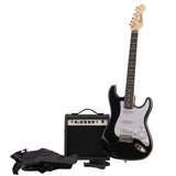 Phoenix STC150 Set Elektrische Gitaar Zwart