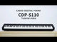 Casio CDP-S110BK Compacte Digitale Piano 88 Toetsen Hammer Action Zwart