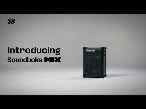Soundboks Mix Bluetooth speaker 121 dB, 10 inch woofer, 40 uur batterij