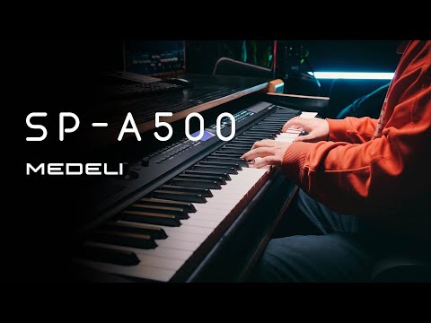 Medeli SP-A500 Performer Series – 88 toetsen Graded Action, 750 geluiden, Bluetooth Audio/MIDI, 280 stijlen