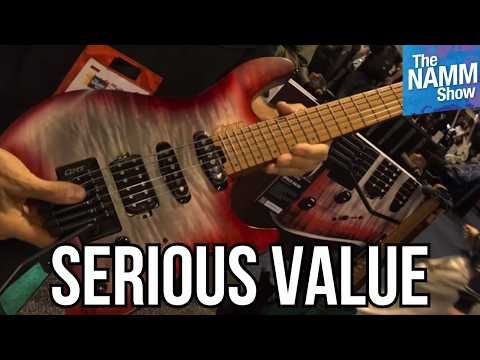 Cort G290 Modern PGR Electric Guitar HSS Roasted Maple Pale Graphite with Seymour Duncan TB4