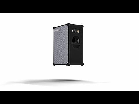 Soundboks 4 Metallic Gray – Portable Outdoor Bluetooth Speaker with 40 Hours Battery Life