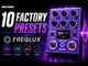 HoTone NP-200 Freqlux Triple-Voice Pitch Shifter Pedal met 9V voeding