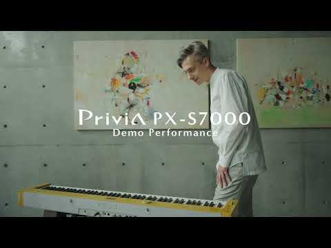 Casio PX-S7000BK Digitale Piano 88 Toetsen Smart Hybrid Hammer Action Zwart incl. kruk