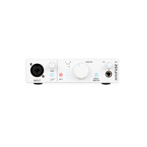 Arturia MiniFuse 1 White 1-in/2-uit USB-C Audio Interface
